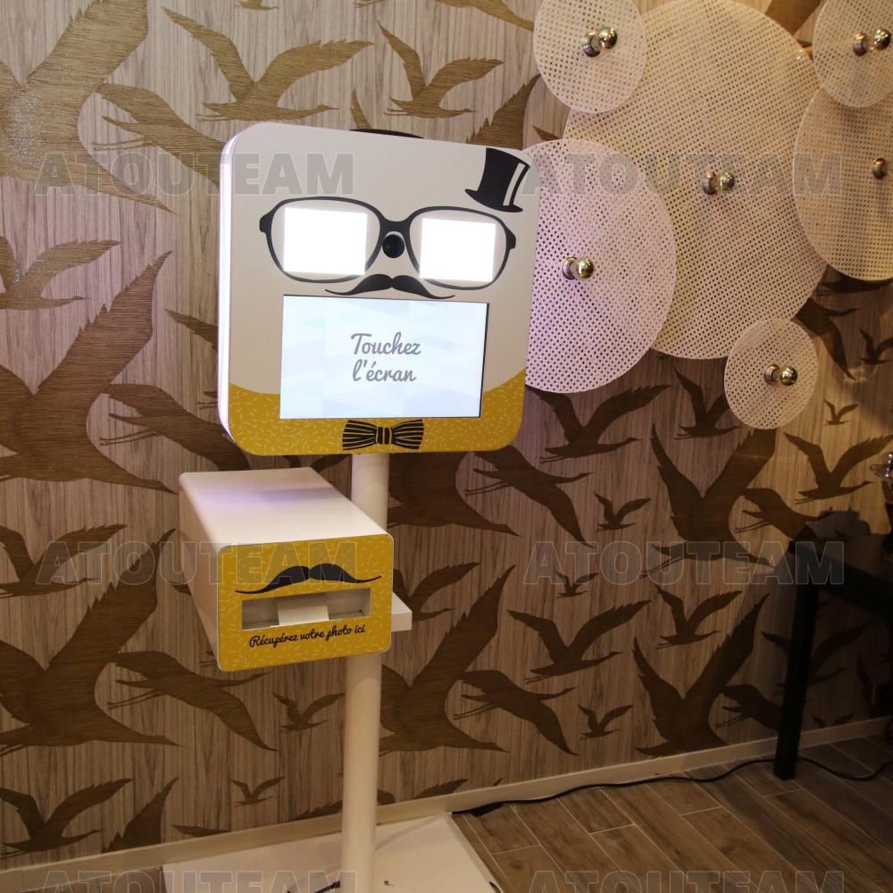 Borne photos immédiates personnalisable